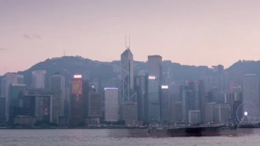 Hong Kong cityscape panorama