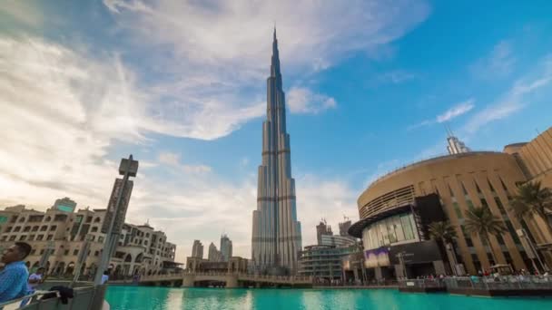 Burj Khalifa à Dubaï — Video