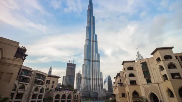 Burj Khalifa στο Ντουμπάι — Αρχείο Βίντεο