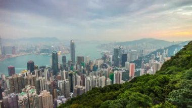 Hong Kong cityscape panorama