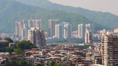 Macau taipa Adası cityscape panorama 