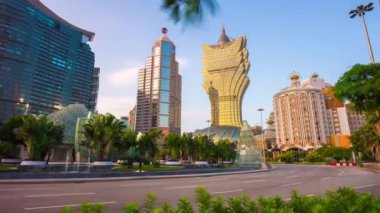 Macau taipa Adası cityscape panorama 