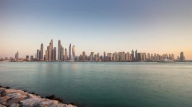 Dubai beach panorama