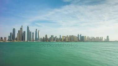 Dubai marina şehir palm bay panorama 