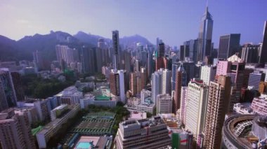 Hong Kong cityscape panorama