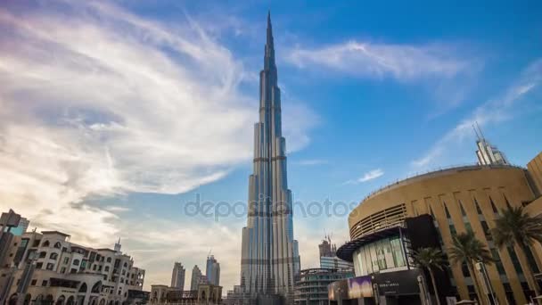 Burj Khalifa à Dubaï — Video
