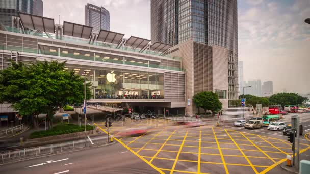 Gün Hong Kong Rating panorama — Stok video