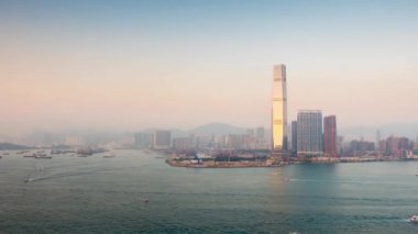 Hong Kong cityscape panorama