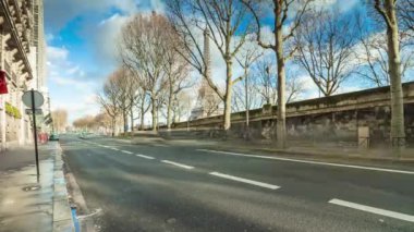 Paris Caddesi üzerinde şehir trafik