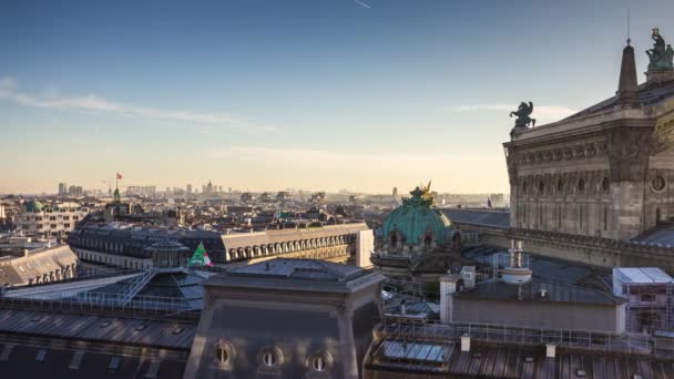 Vackra Paris stadsbild — Stockvideo