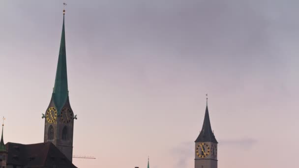 Gatan stadsbilden panorama — Stockvideo