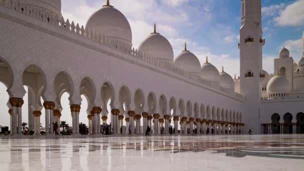 Grande Moschea dello sceicco Zayed — Video Stock