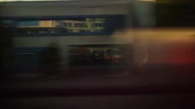 tren yol yolculuk Panoraması 