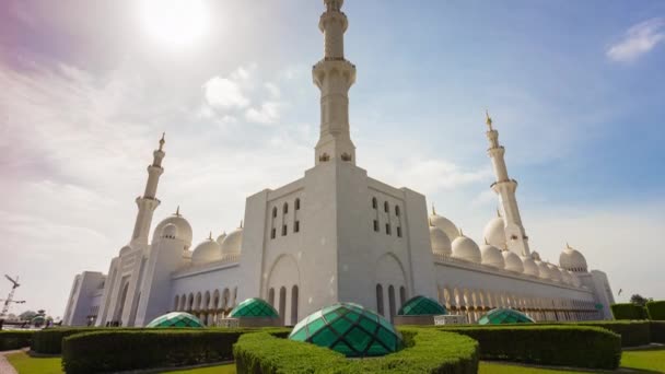 Masjid Agung Sheikh Zayed — Stok Video