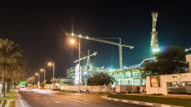 dubai marina constration panorama