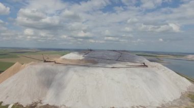 tuz dağ fabrika hava panorama