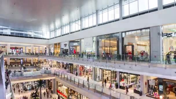 Centro comercial Dubal Mall — Vídeo de Stock