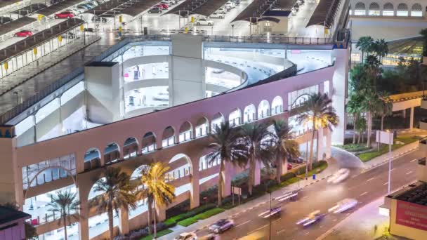 Dubai city berömda mall — Stockvideo