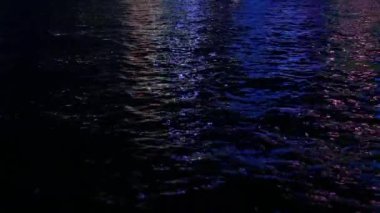 Hong kong gece aydınlatma Körfezi