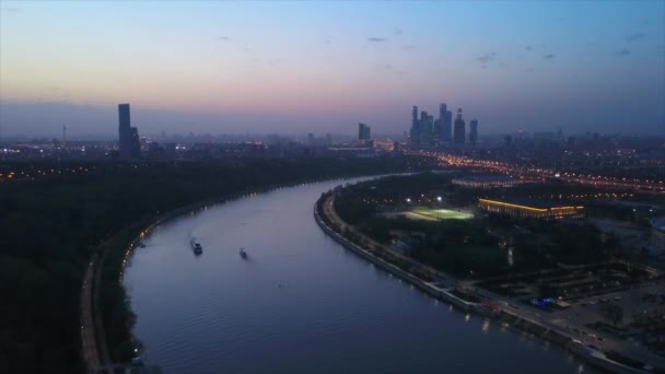 panorama du paysage urbain de moscou 