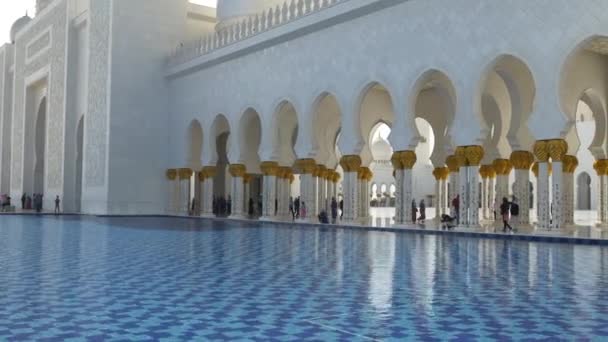 Velká mešita Sheikha Zayeda — Stock video