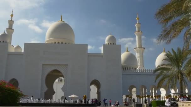 Grande Mesquita do Xeque Zayed — Vídeo de Stock