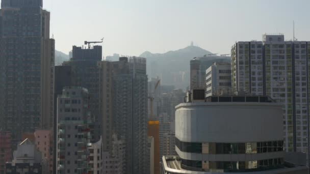 Rascacielos de Hong Kong — Vídeo de stock