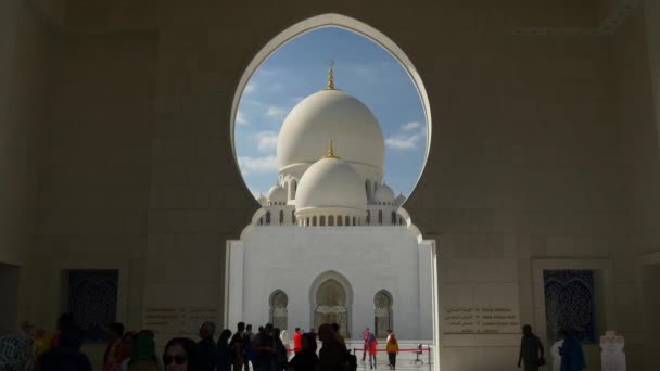 谢赫扎耶德大清真寺 — 图库视频影像