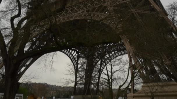 Vackert Eiffeltorn — Stockvideo