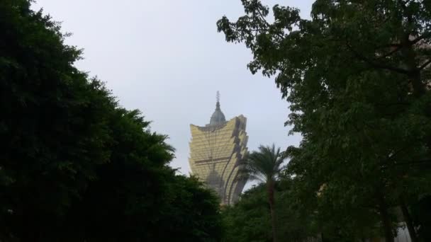 Macao taipa isla paisaje urbano panorama — Vídeo de stock