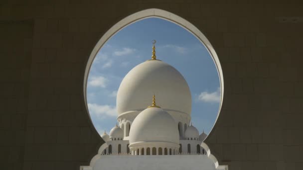 谢赫扎耶德大清真寺 — 图库视频影像