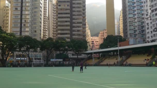 Hong kong estadio deportivo — Vídeo de stock