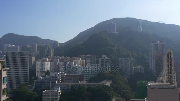 Hochhaus in Hongkong — Stockvideo