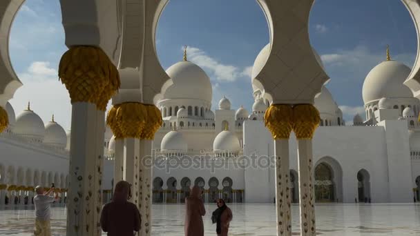 Şeyh Zayed Büyük Cami — Stok video