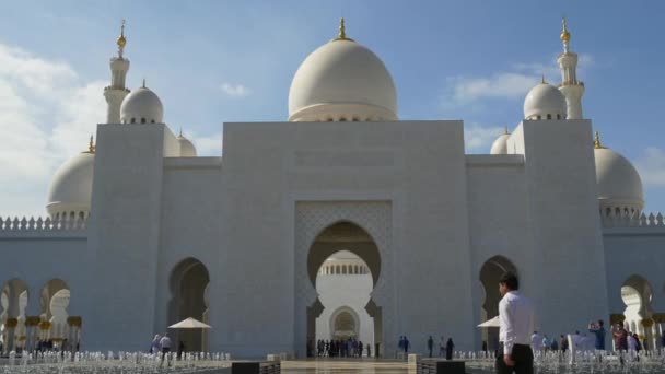 Şeyh Zayed Büyük Cami — Stok video