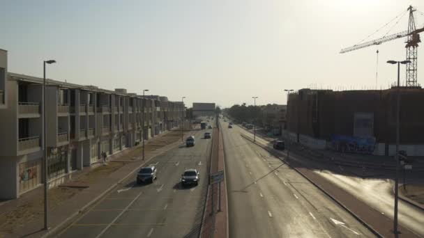 두바이의 교통 타운이 — 비디오