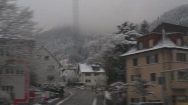 Zürih cityscape panorama