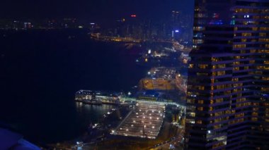 gece hong Kong Panorama