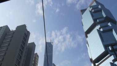  Hong Kong gökdelenler panorama