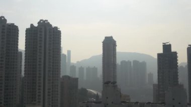  Hong Kong gökdelenler panorama