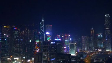 gece hong Kong Panorama