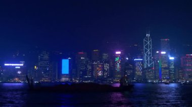 gece hong Kong Panorama