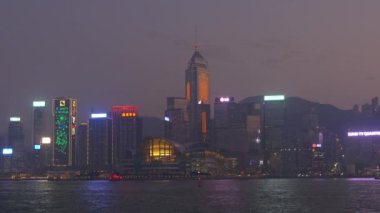 gece hong Kong Panorama