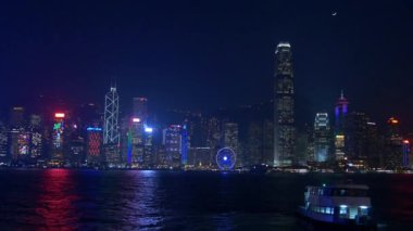 gece hong Kong Panorama