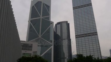  Hong Kong gökdelenler panorama