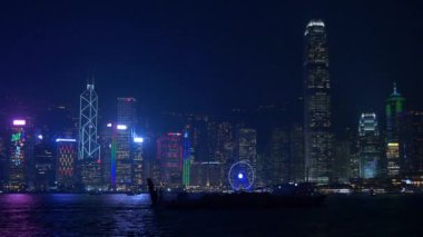 gece hong Kong Panorama