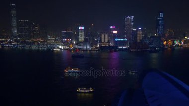 gece hong Kong Panorama
