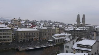 Zürih cityscape panorama