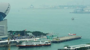 Hong Kong şehirde liman