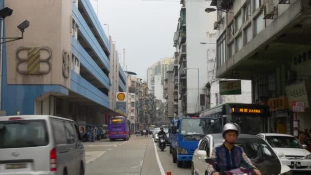 Macau ilha da taipa vida de rua — Vídeo de Stock